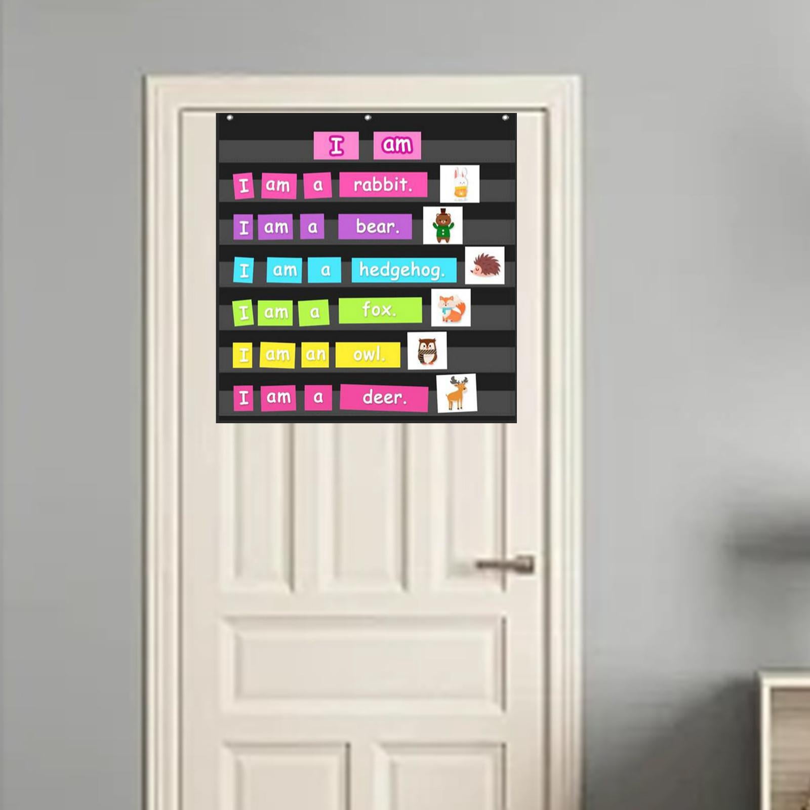 Learning Letter Recognition Alphabet Learning Pocket Chart - Letter ...