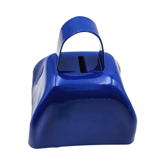 PETSOLA Decorative Cow Bell Metal Loud Cheering Bell Hand Chimes Small Cowbell Noise Maker for Competition Sporting Events Cheering