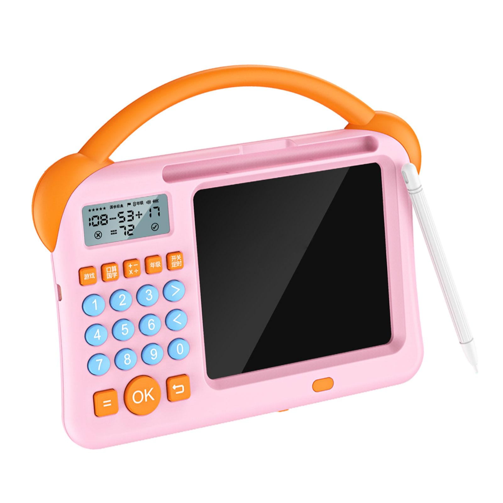 PETSOLA Electronic Calculator with Drawing Board Electronic Math Game ...