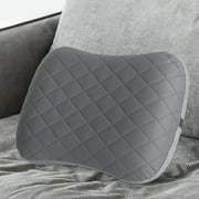 PETSOLA Inflatable Camping Pillow Portable for Traveling Airplane Backpacking Dark Gray