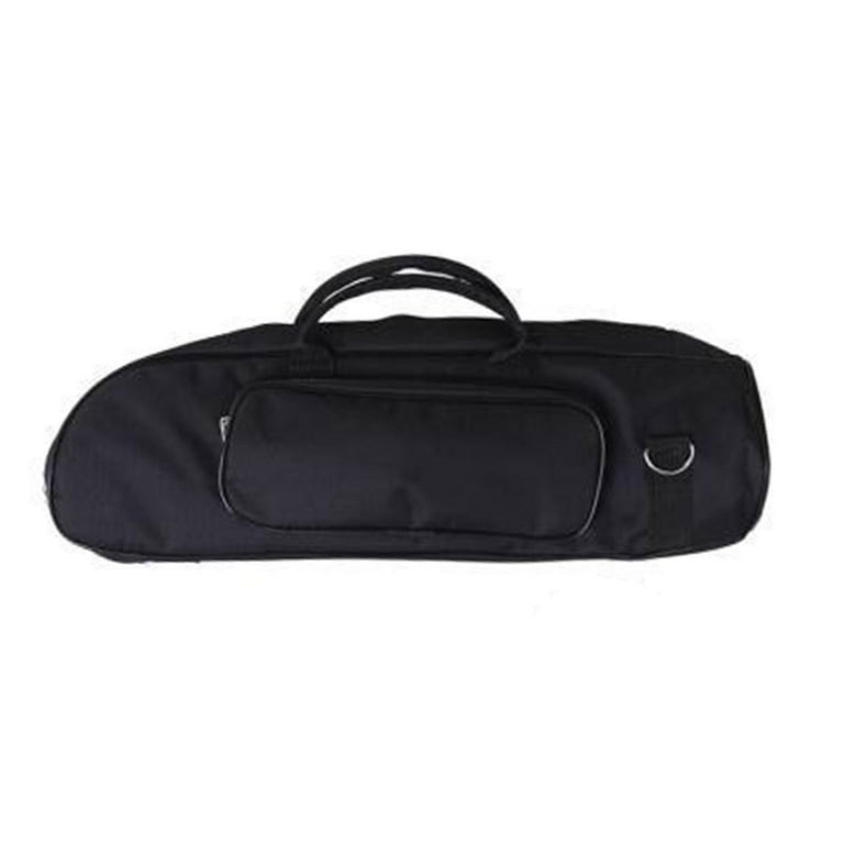 PETSOLA Oxford Cloth Trumpet Bag Bugle Case 23.62 Soft Lining Music Instrument Bag Trumpet Carrying Case for Travel Stage Practical