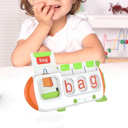 PETSOLA Talking Abc Flash Card Alphabet Learning Toy Vocabulary Interactive Toy Sensory Toy Sight Words Learning Toy for Writing Baby