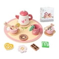 PETSOLA Toddlers Afternoon Tea Time Little Girls Tea Time Playset Fun
