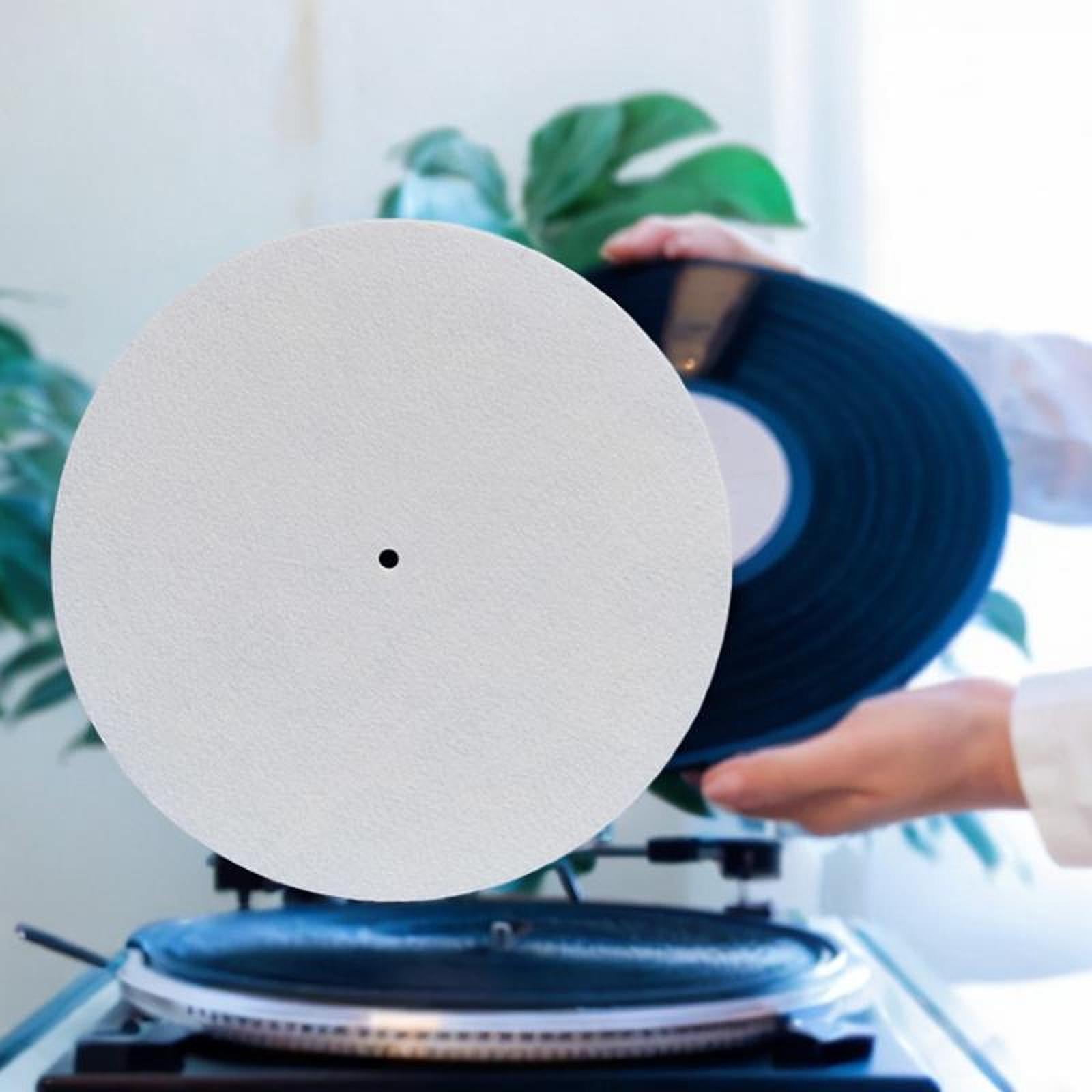 PETSOLA Turntable Platter Mat Turntable Mat 3mm Thick Phonograph Mat