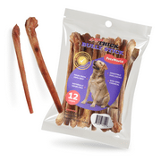PETSWORLD Premium 12" Extra Thick Bully Sticks (12 Count) - All-Natural, Odor-Free Dog Chews for Large Dogs | Long-Lasting, 100% Digestible Beef Pizzle Treats