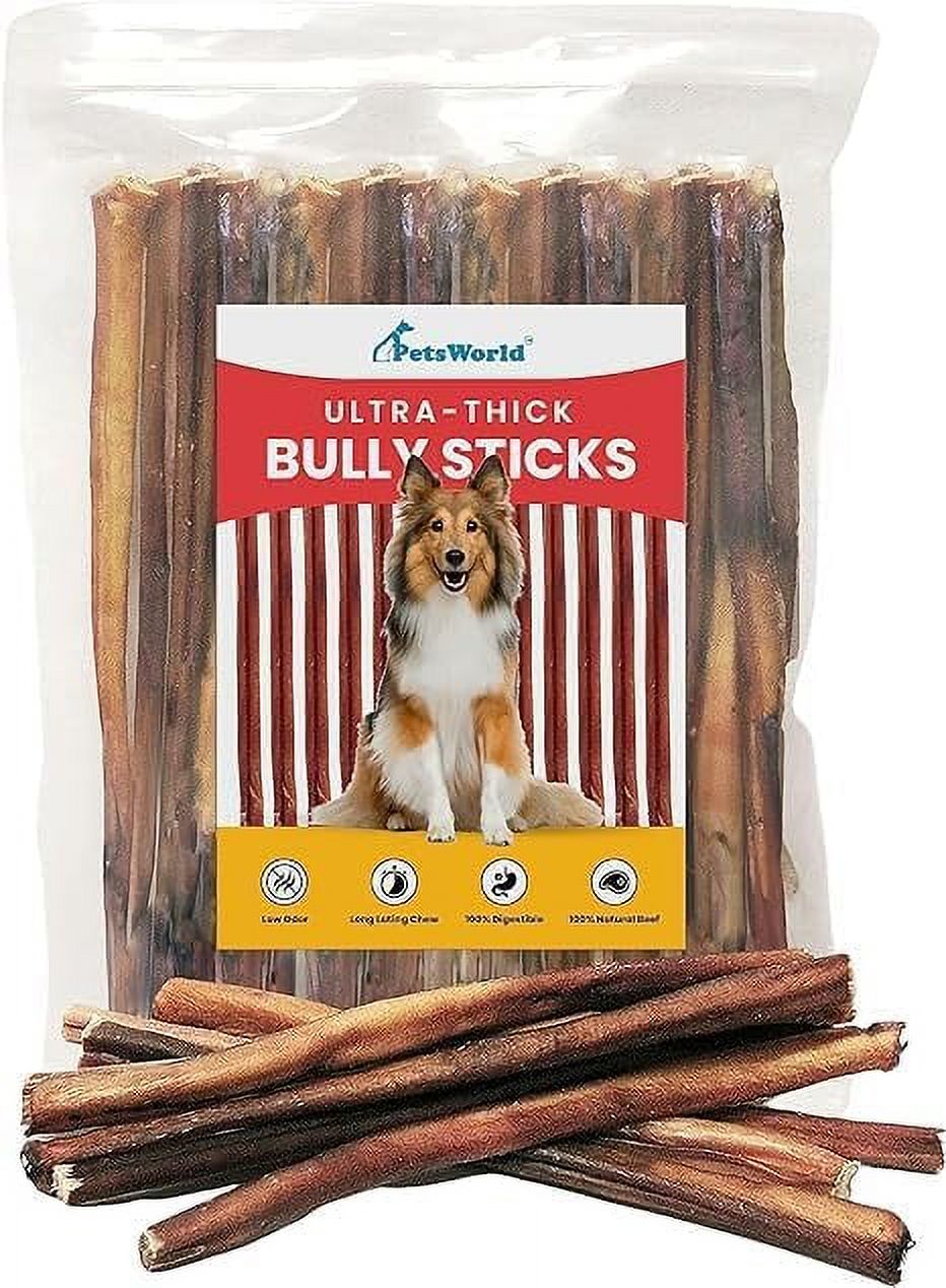 Natural Cravings 5 PACK BULLY STICK Grain Free Small Breed Beef Bully