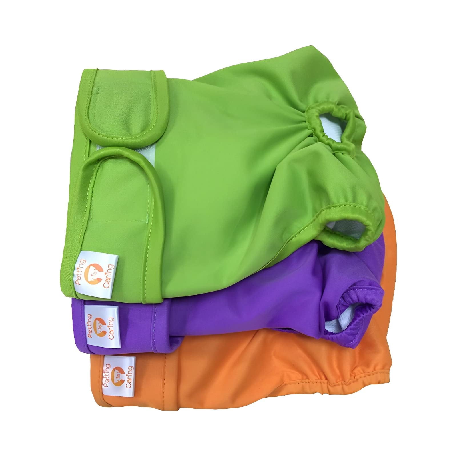 PETTING IS CARING Dog OIF8 Diapers Washable & Reusable Female and Male ...