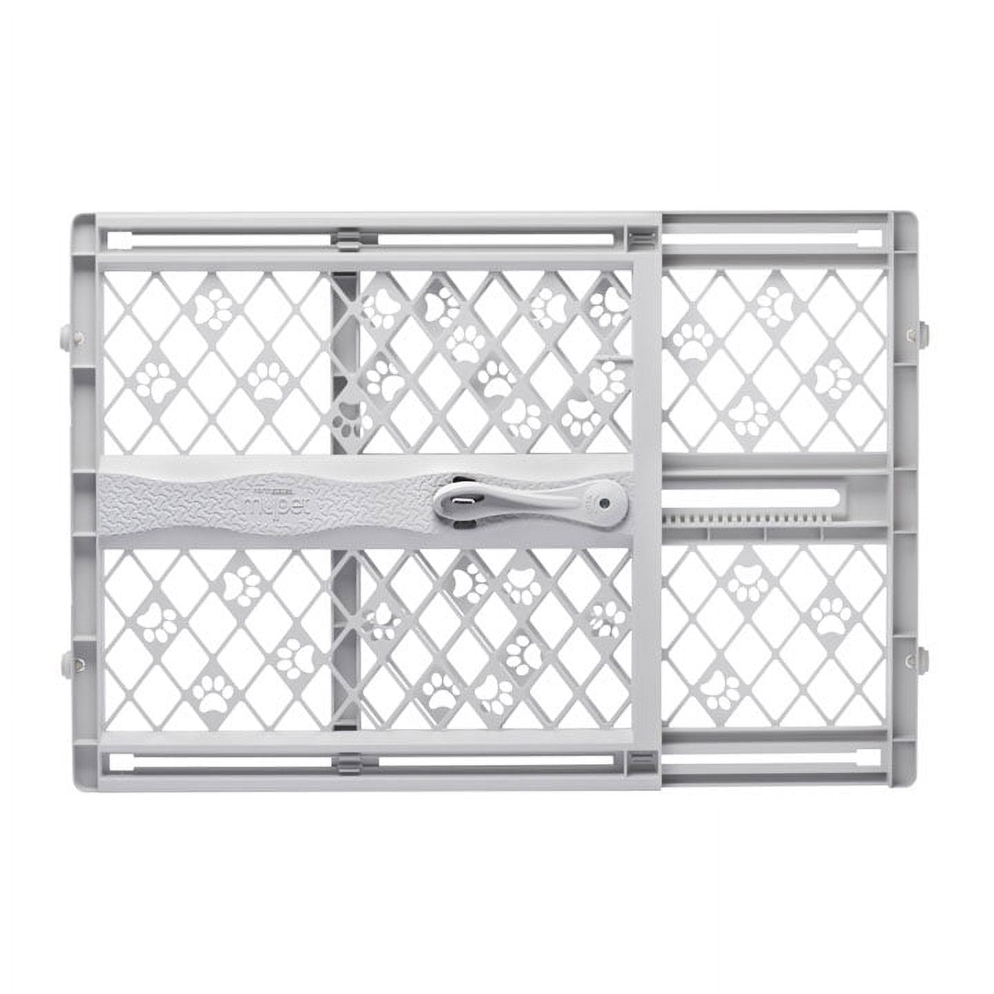 Light Gray Plastic Indoor and Outdoor Dog Playpen