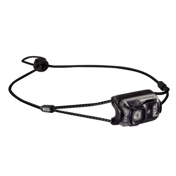 PETZL, Bindi Headlamp Black, Ultra-Compact Rechargeable headlamp Designed for Everyday Athletic Activities. 200 lumens