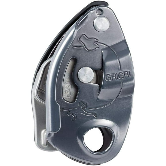 Petzl GRIGRI + Belay Device with Cam-Assisted Blocking and Anti-Panic Handle, Suitable for Learners and Intensive Use