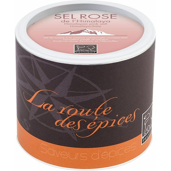 PEUGEOT Sel Rose de l'Himalaya Himalayan Pink Salt Canister 500g
