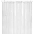 thumbnail image 1 of PEVA Bathroom Shower Stall Curtain Liner, Clear Shower Curtain with Heavy Magnets 12 Hooks 180x200cm, Waterproof, Mold & Mildew-Resistant, 1 of 6