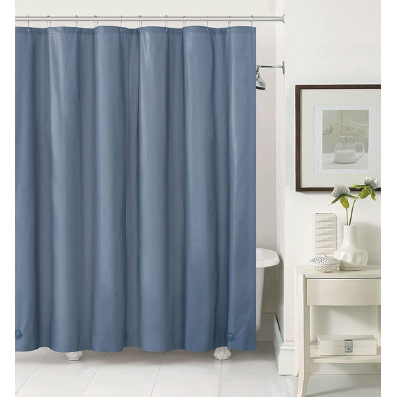 PEVA Shower Curtain Liner: Mildew ResistantChlorine FreeOdorlessMagnets