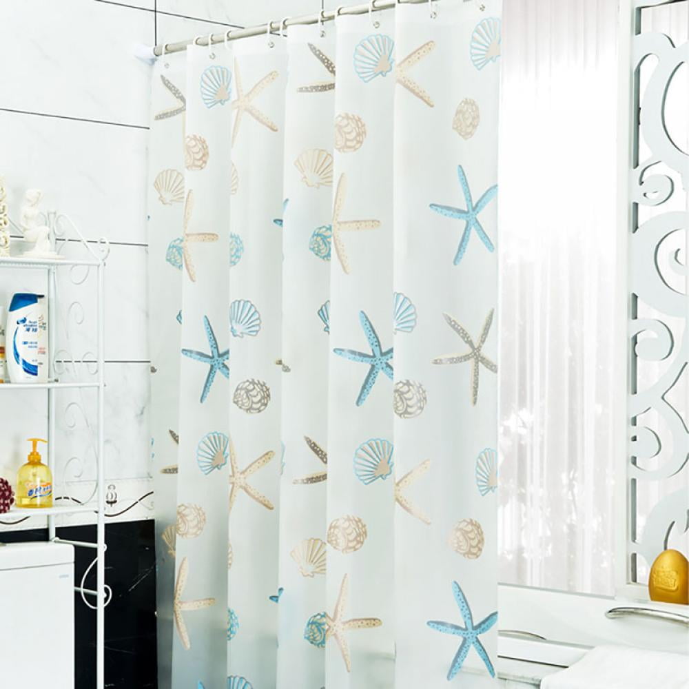 PEVA Shower Curtain Liner Waterproof Mildew Resistant for Bathroom