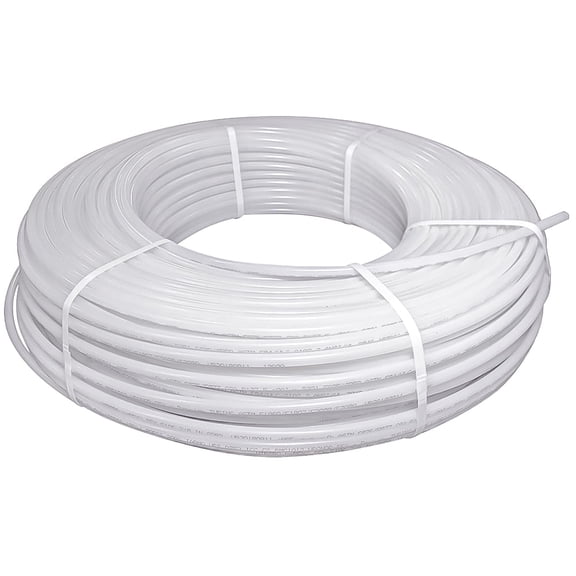 PEX-A Pipe, 1/2 Inch x 300 Ft, Tubing with Oxygen Barrier for Radiant Heating Systems, Winter Use