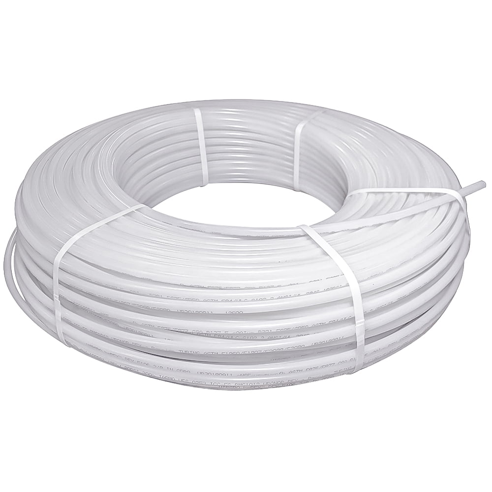 The Plumber's Choice 3/4 In. X 500 Ft. PEX Tubing Oxygen Barrier Radiant Heating Pipe In Red Pobr34500