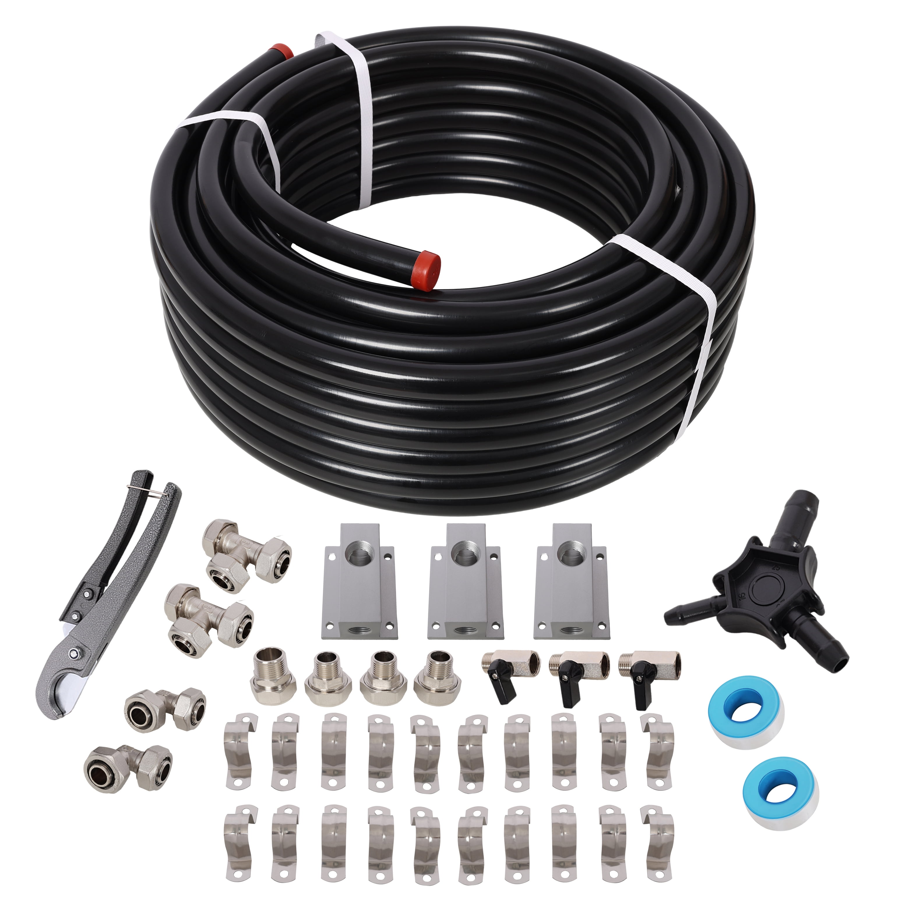 PEX-AL-PEX Tubing Kit 3/4 inch x 100ft, Air Compressor Hose