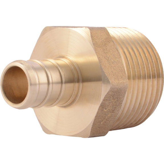 PEX-Brass Insert Fitting Adapter
