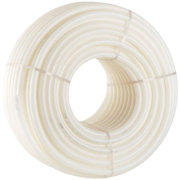 PEX Pipe, 1 Inch x 500 FT PEX Tubing, Non Oxygen Barrier White PEX-B Pipe, Flexible PEX Water Line for RV Sewer Hose, Plumbing, Radiant Heating