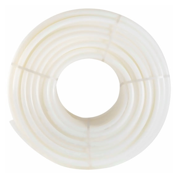 PEX Pipe 1 Inch x 500 FT - White PEX-B Tubing for Plumbing, Radiant Heat, RV - Includes Cutter & 5 Clamps