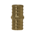 thumbnail image 1 of PEX Pipe Coupling Kit - 3/4" Lead-Free Brass Crimp Fittings (20-Pack), Heavy Duty Plumbing Connectors for Water Supply Systems, 1 of 7