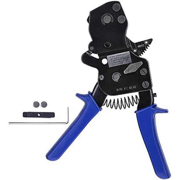 PEX Ratchet Cinch Clamp Tool for 3/8" 1/2" 5/8" 3/4" 1" Stainless Steel Clamp Rings ASTM F2098 One-handed Ratcheting Crimper$$Tools & Hardware Other