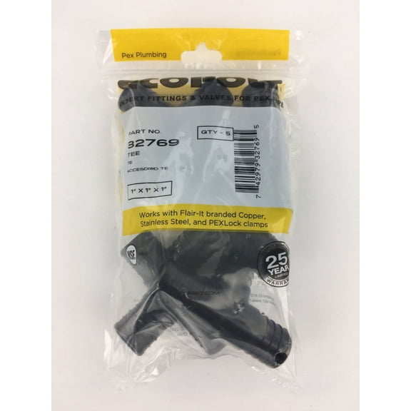 PEX Tee 1" 5-Pack