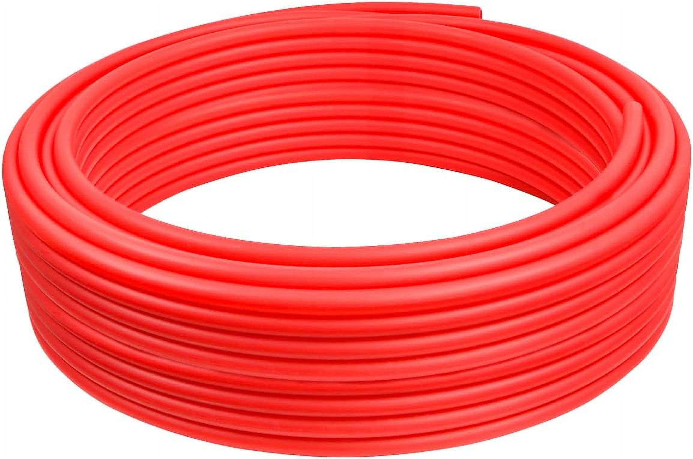 PEX Tubing For Potable Water, NonBarrier Pipe 1/2 In. X 500 Feet, Red