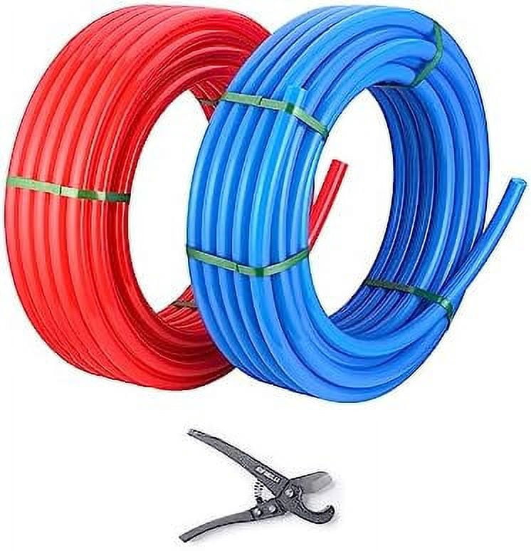 VEVOR PEX-B Pipe 3/4 Inch X 100 Feet, Non-Oxygen Barrier Flexible Pipe - Foto 6