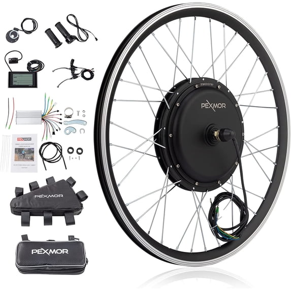 PEXMOR 20" to 24" Front Wheel Electric Bicycle Conversion Kit
