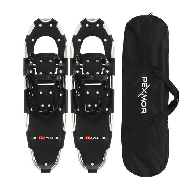 PEXMOR 21''/25''/28''/30'' Lightweight Snowshoes for Men Women Youth