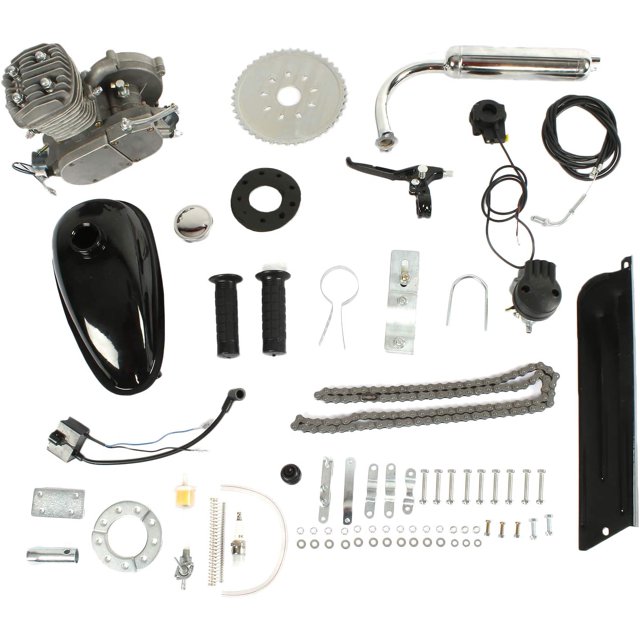 PEXMOR 50cc Bicycle Engine Bike Motor Kit, 2 Stroke Gas Motorized Bike