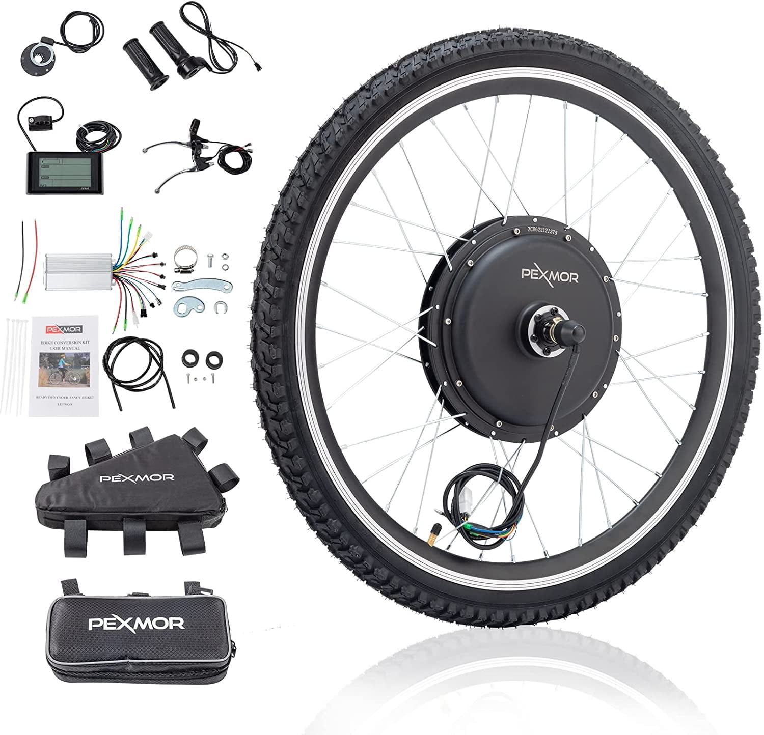 26 Inch E bike Conversion 26 inch Snow Bike E Bike Conversion Kit 48V 