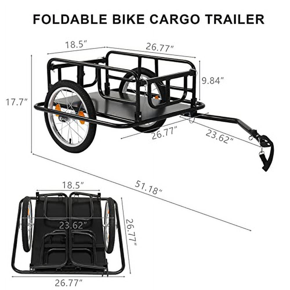 large cargo bike trailer