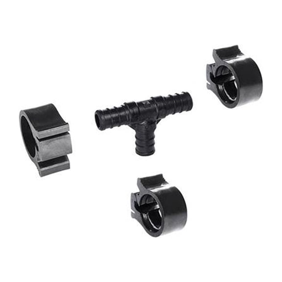 PEXlock 30820 Pipe Tee, 1/2 In. - Quantity 10