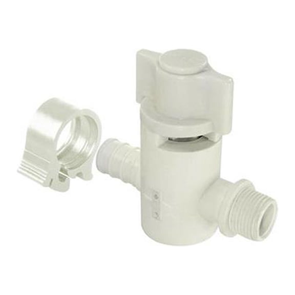 PEXlock 30888 Pipe Straight Crimp Valve, 1/2 x 3/8 In. Compression - Quantity 10