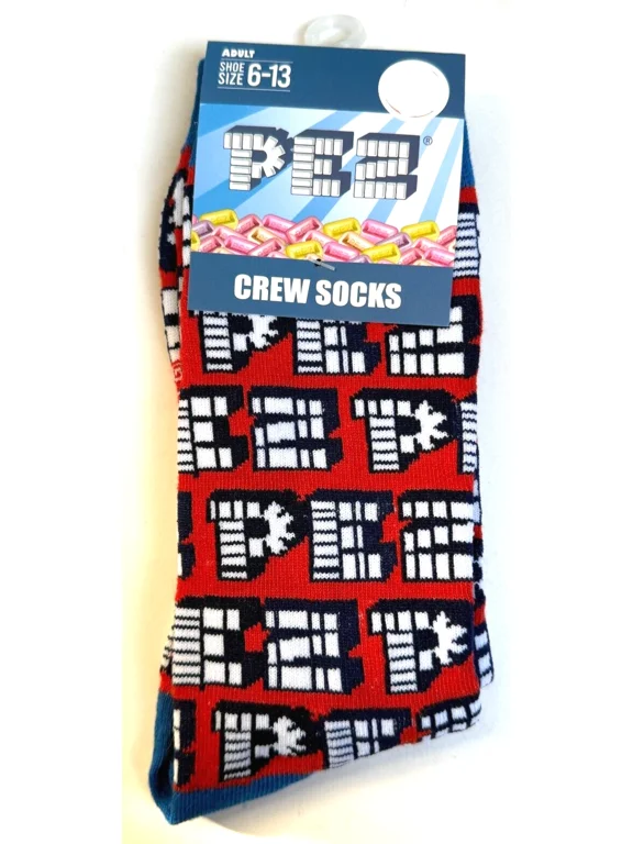 Candy Adult Unisex Novelty Crew Socks Size 6-13