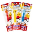 thumbnail image 1 of PEZ Candy Pokémon Assortment, 1 Candy Dispenser Plus 3 Rolls Assorted Fruit Candy, 1 Count, 0.87 oz, 1 of 11