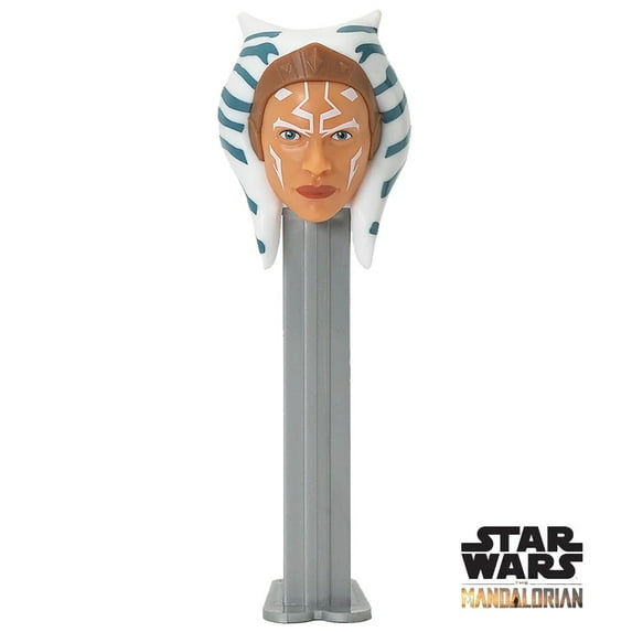 PEZ Mandalorian Star Wars Collectable Candy Dispenser Blister Pack , 0.87 Ounce - Ahsoka