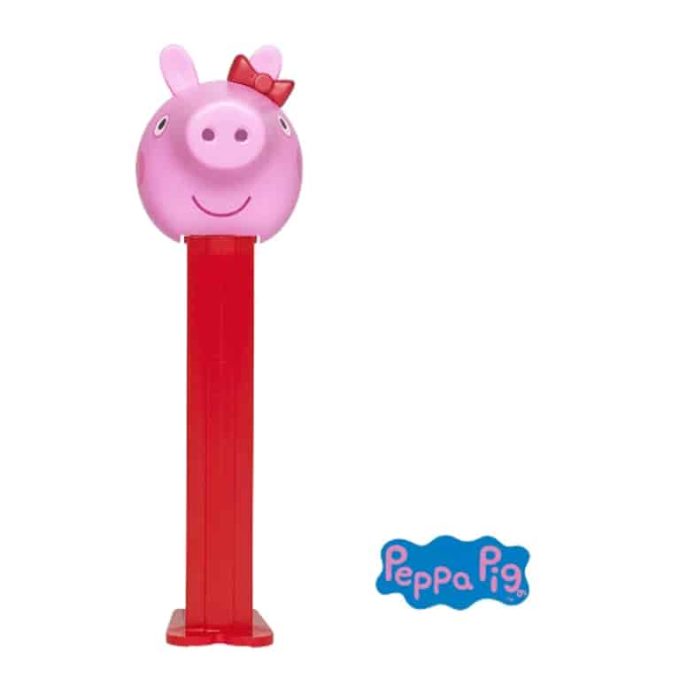 PEZ Peppa Pig Candy Dispensers, lister Pack Dispensers with