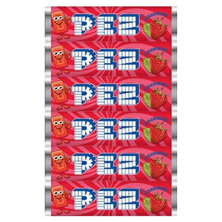 PEZ Strawberry Candy Refills .29 oz. - 1 lb. Bag