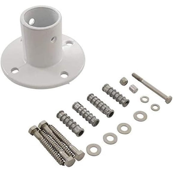 PF-3119-A 1.9" Aluminum Slide Deck Flange with Mounting Hardware