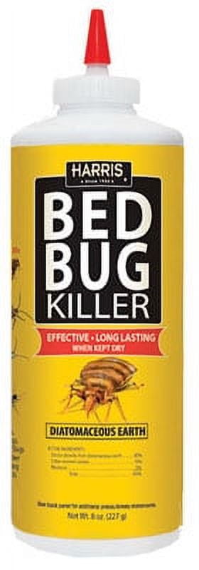 PF Harris 8 oz Bed Bug Killer Powder Contains Diatomaceous Earth an Effective &, Each