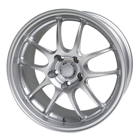 PF01 18 x 10.5 in. 5 x 114.3 Bolt Pattern 38 mm Offset Silver Wheel