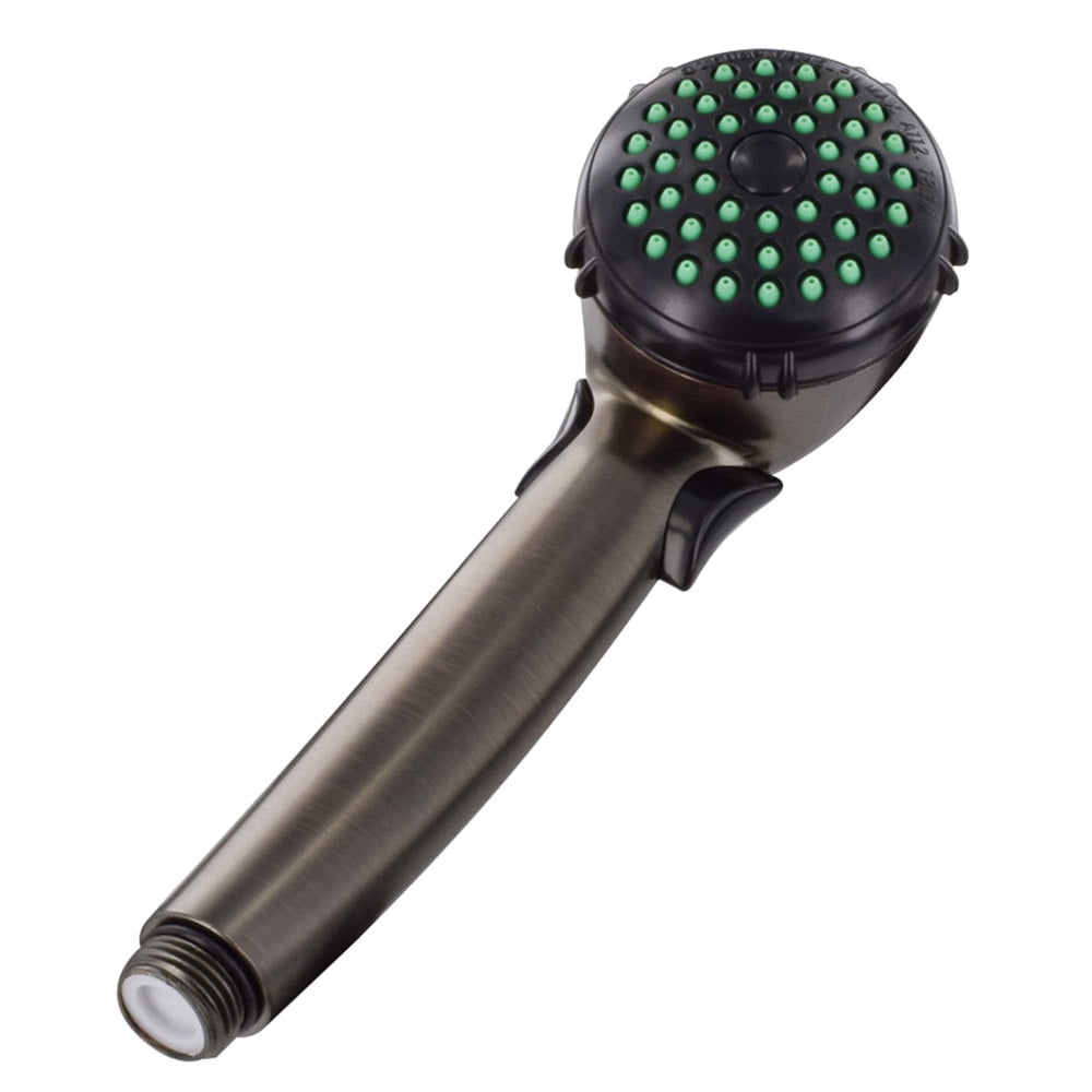Rubbed Bronze Handheld Shower Head with Hose and Valve