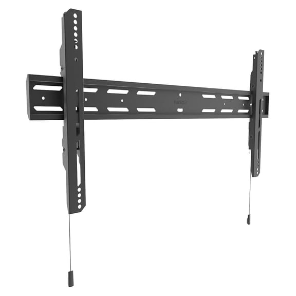 PF400 Fixed Flat Panel TV Mount for 40" to 90" TVs | Supports up to 200 lb | Accommodates 16" and 24" Stud Spacing | Low Profile Design | Black
