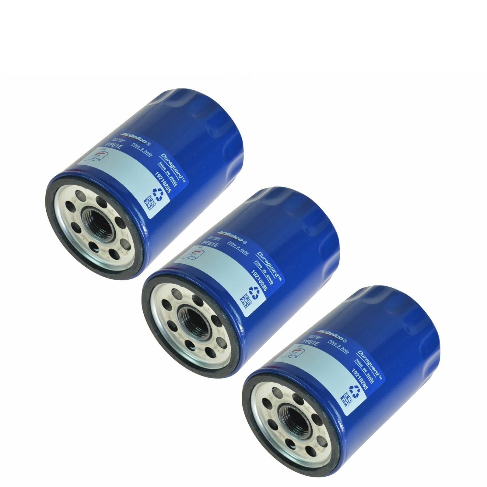 PF61F Engine Oil Filter Set of 3 for Buick for Pontiac for Saturn