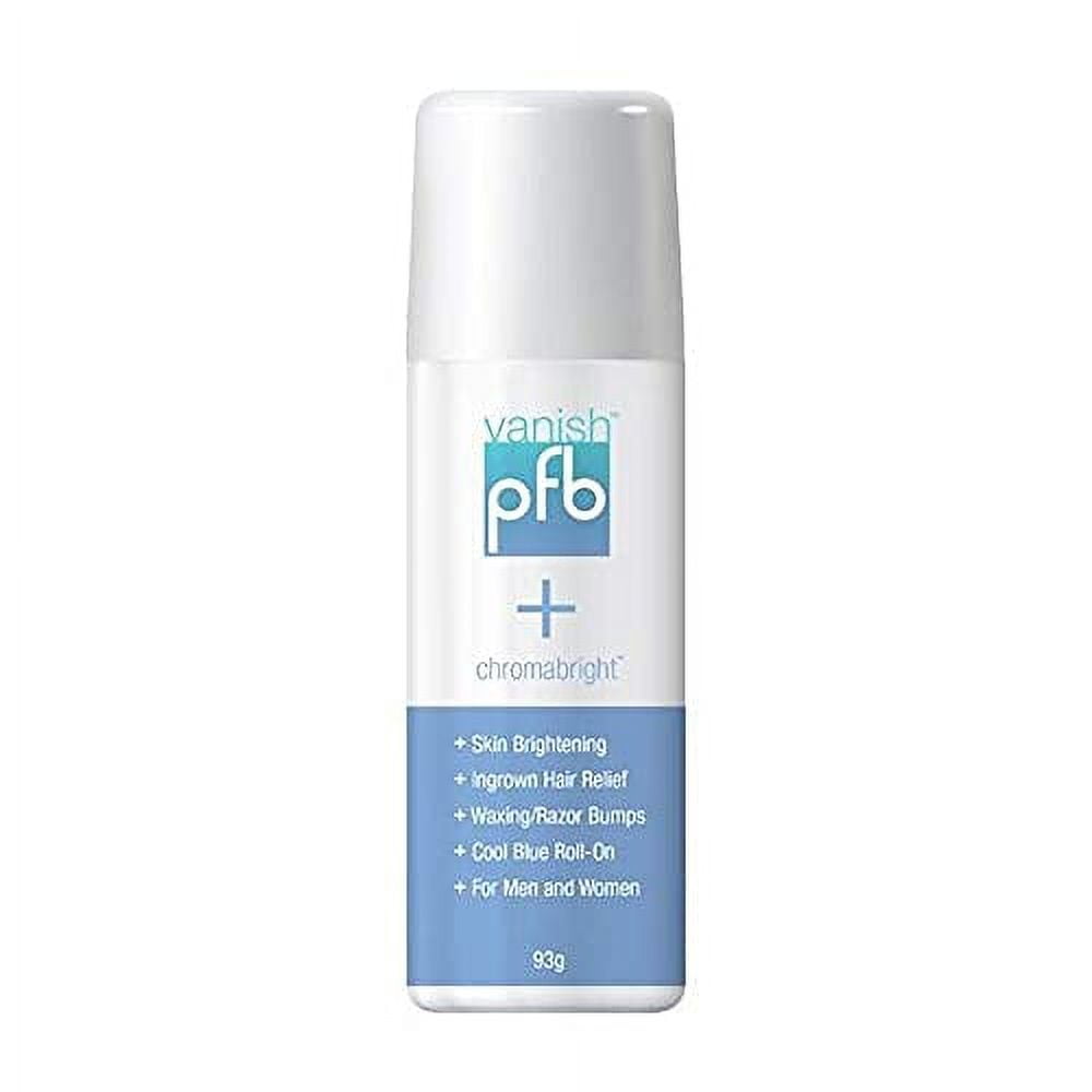 Pfb Vanish + Chromabright Vs Tend Skin PFB Vanish ChromaBright Razor Bump Stopper - Skin Care Treatment, Dark