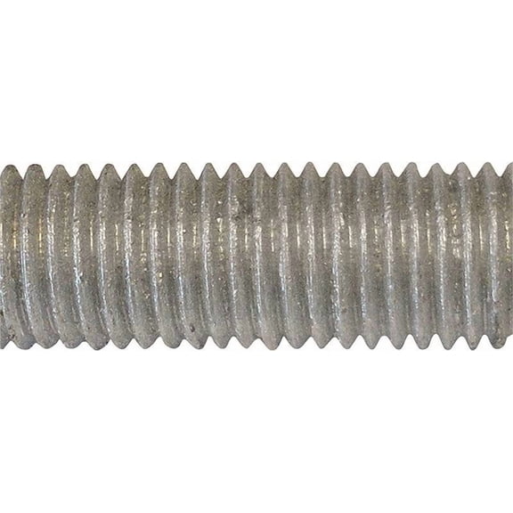PFC 770063-BR Threaded Rod, 5/8-11 in Thread, NC, Carbon Steel