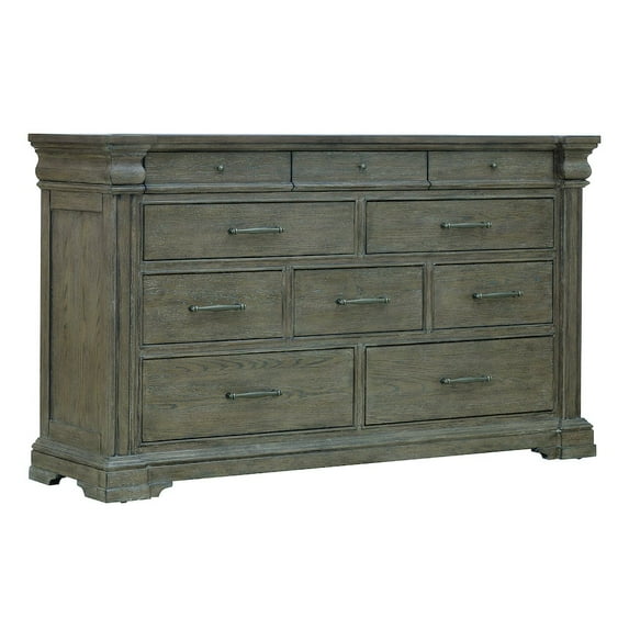 PFC Madison Ridge Brown 10 Drawer Dresser